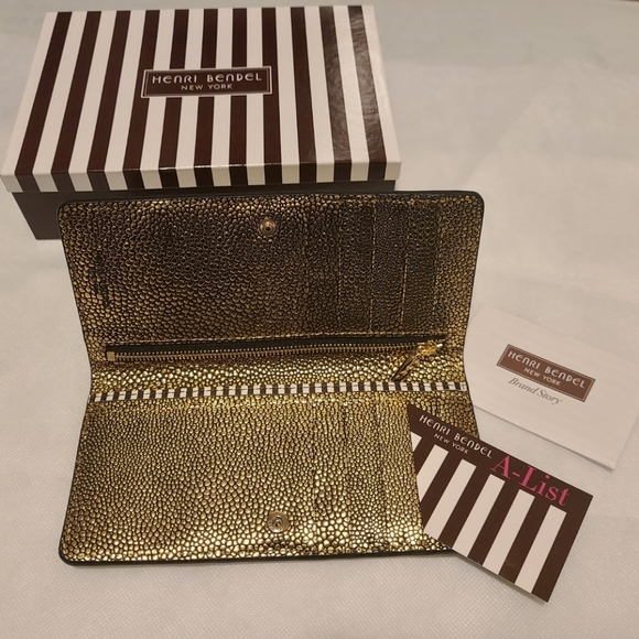 Henri Bendel Wallet - Gold - Picture 3 of 5